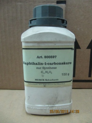 1- نفتونیک اسید 100 گرمی کد 800597 مرک آلمان 