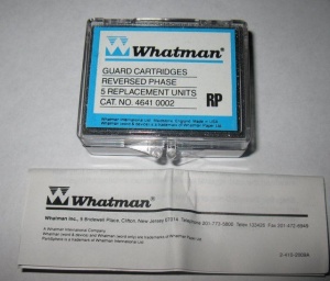  Mouse over image to zoom  Have one to sell? Sell it yourself Details about  Whatman HPLC Guard Cartridges Reversed Phase, Catalogue # 4641-0002 