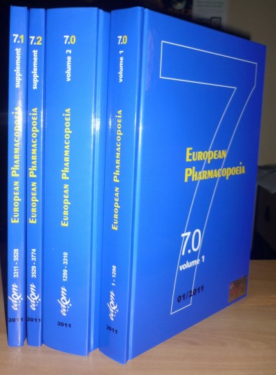 کتاب فارماکوپه اروپا european pharmacopoeia سال 2011