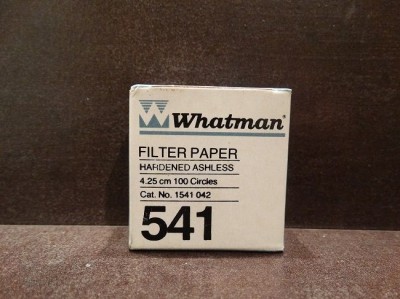 کاغذ صافی گرید 541 واتمن سایز 4.25 سانت 