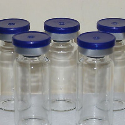 (5) 10ml Sealed Sterile Vials Mixing HIGHEST QUALITY LOWEST PRICE Flip Top