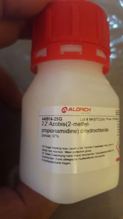 440914 Aldrich 2,2′-Azobis(2-methylpropionamidine) dihydrochloride 25g