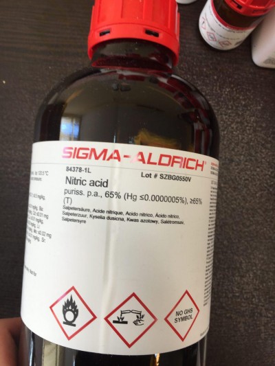 اسید نیتریک 1L / کد 84378 SIGMA