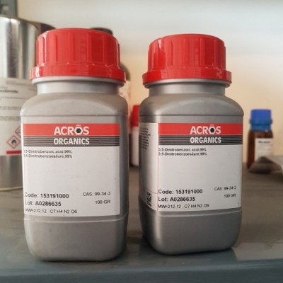 3,5-دی نیترو بنزییک اسید  100g / کد 153191000