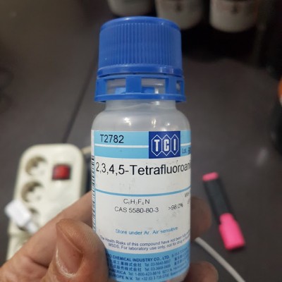 2 و 3 و 4 و 5 تترا فلورو آنیلین  1 گرمی کد T2782 کمپانی TCI