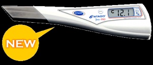 رفراکتومتر دستی قلمی رنج 0-85 مدل PEN-PRO ساخت شرکت آتاگو ژاپن مخصوص کارخانجات نوشابه سازی و تولید آب میوه