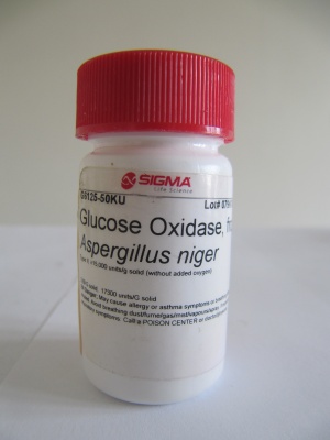 گلوکز اکسیداز 50KU کد G6125 ساخت سیگما CAS  9001-37-0