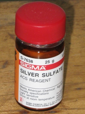 Silver sulfate approximately 25 g Sigma S7638 سولفات نقره 