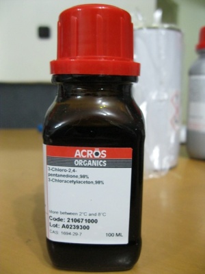 3-Chloro-2,4-pentanedione, 98% 100ml 21067 Acros 