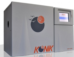 دستگاه گاز کروماتوگرافی مدل HRGC 5000 ساخت شرکت Konik اسپانیا 