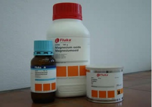 Fluka Sodium hydroxide on carrier 03350 - p.a., for elemental analysis 250g