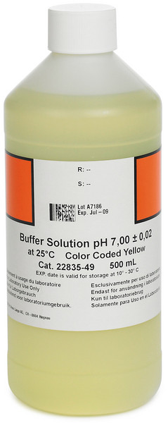 بافر pH 7.00 رنگ زرد، 500 میلی لیتر شماره محصول: 2283549
