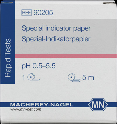 کاغذ pH رولی 0.5 تا 5 کد 90205 کمپانی MACHEREY NAGEL