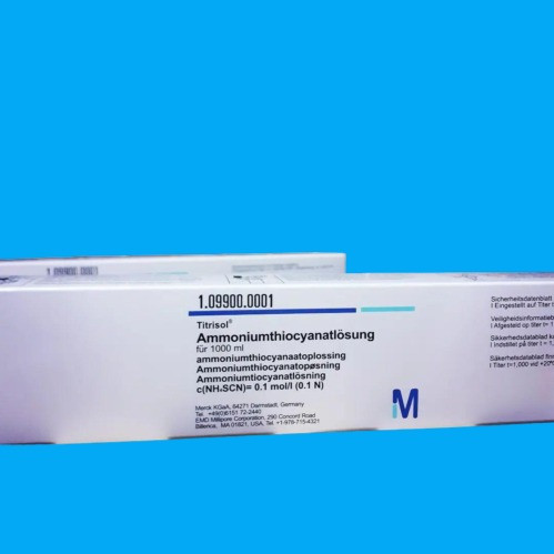1.09900  Supelco Ammonium thiocyanate solution for 1000 ml, c(NH₄SCN) = 0.1 mol/l (0.1 N) Titrisol®