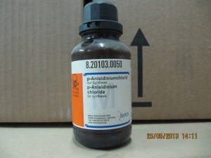 پارا آنیسیدینیوم کلراید 50 گرمی کد 820103 مرک آلمان