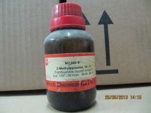 2- متیل پیرازین 100 گرمی کد M75608 ساخت شرکت آلدریچ