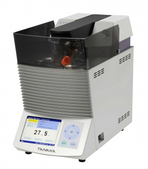فلش پوینت بسته Pensky-Martens جهت تست نقطه اشتعال مطابق با سه متد استاندارد       ASTM D93  مدل APM-8 ساخت کمپانی TANAKA ژاپن 