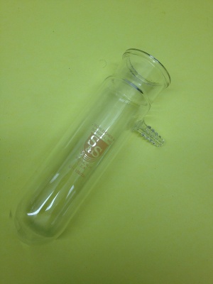 Schleicher and Schuell UH 100/2a cold finger,cold trap,glass,D5 MM@304