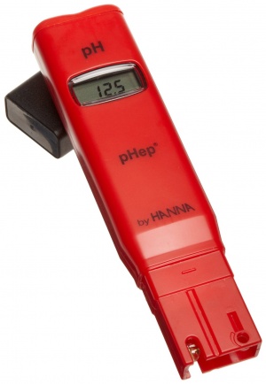 تصویر pH متر قلمی HI98107 اصل هانا ایتالیا