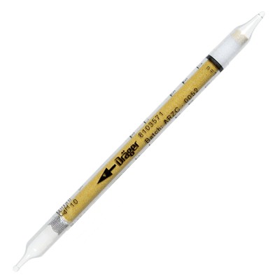 Mfr Item # 8103571 Draeger-Tube®: Hydrocarbons, 0.1 - 1.3% Draeger-Tubes are glass vials filled with a chemical reagent that react to a specific chemical or family of chemicals. A calibrated 100 ml sample of air is drawn through the tube with the above pu