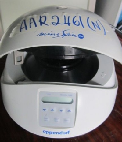 EPPENDORF 5453 MINI SPIN PLUS TABLETOP CENTRIFUGE - AAR 2461