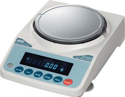 ترازوی 0.01 گرم تا3200 گرم مدل FX-3000 ساخت شرکت A&D ژاپن