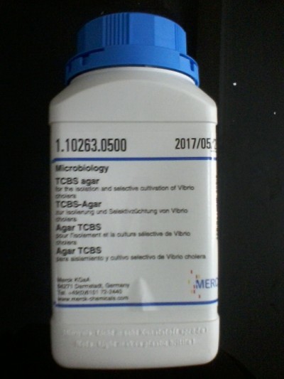 محیط کشت TCBS آگار 500 گرمی کد 110263 مرک آلمان