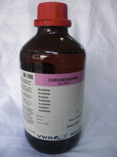استون  جهت استفاده در دستگاه HPLC ساخت شرکت BDH