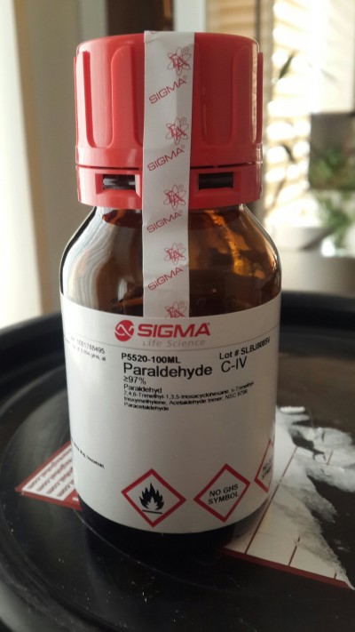 پارالدئید 100 میلی کد p5520 ساخت شرکت Sigma سیگما آمریکا