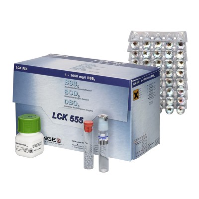 BOD5 cuvette test 4 -1650 mg/L O2 