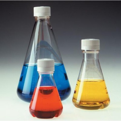 Erlenmeyer culture flasks with screw caps, Nalgene®