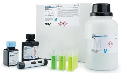 Chlorine, cells and accessories for photometric Cl₂ measurement MERCK 100089