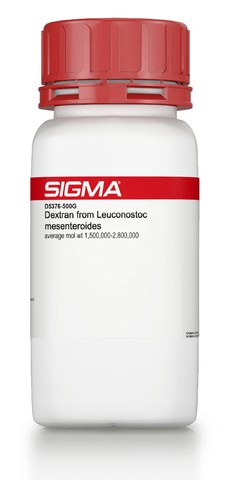 دکستران Dextran from Leuconostoc mesenteroides average mol wt 1,500,000-2,800,000 100 گرمی کد D5376 کمپانی زیگما 