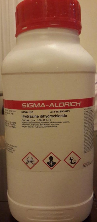 هیدرازین دی هیدرو کلراید 1kg/ کد 53840