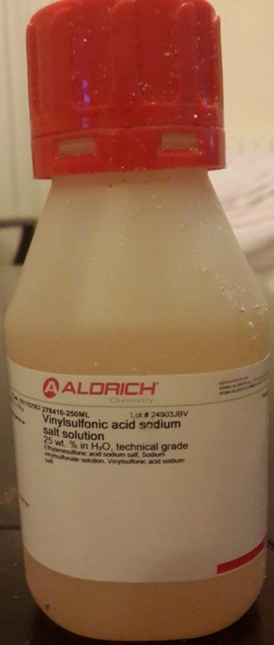وینیل سولفونیک اسید سدیوم سالت 250ml / کد 278416