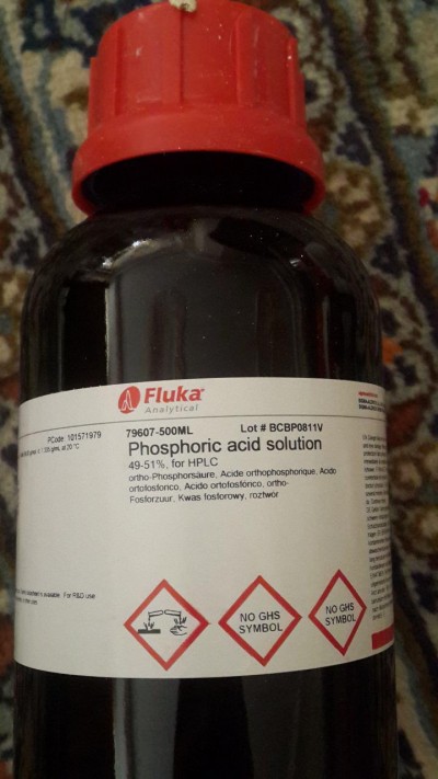 فسفریک اسید 500ml / کد 79607