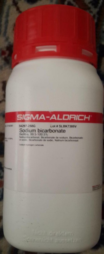 سدیوم بی کربنات250گرم / کد S6297