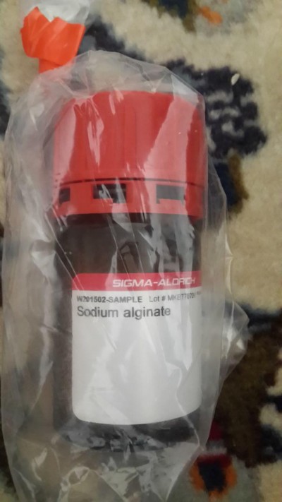 سدیم آلژینات SAMPLE / کد W201502