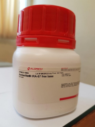 Amberlite® IRA-67 free base 100G/ کد 476633
