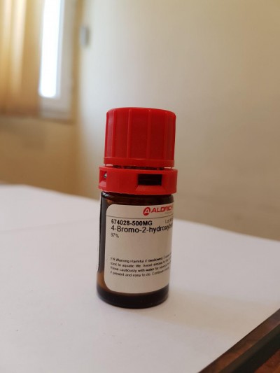 4-بورومو-2-هیدزوکسی بنزالدهید 500mg / کد 674028