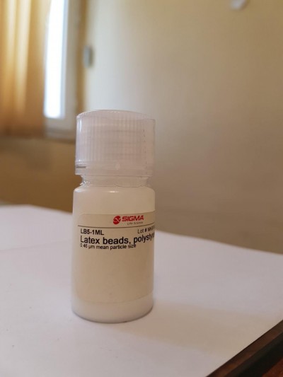 لاتکس بدس پلی استیرین 1ml / کد LB5