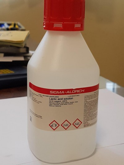 محلول لاکتیک اسید  500MG / کد 252476