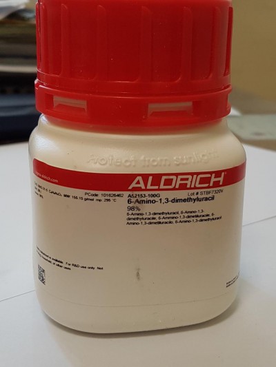 6-Amino-1,3-dimethyluracil صد گرم / کد A52153