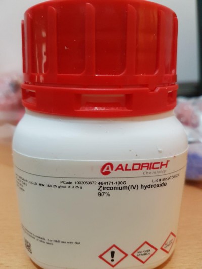 زیرکونیوم (IV) هیدروکسید 100G / کد 464171
