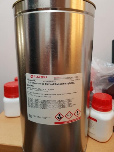 محلول پلی(ملامین-کو-فرمالدهید) متیلات 250ML / کد 418560