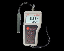 هدایت و TDS پرتابل ضد آب EC/TDS/Temp  IP67 waterproof ساخت ADWA رومانی