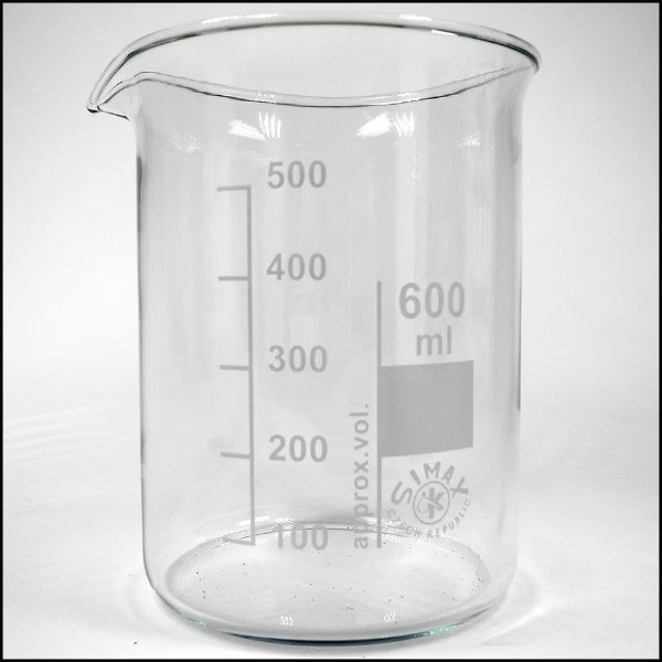 Beaker 600ml Simax