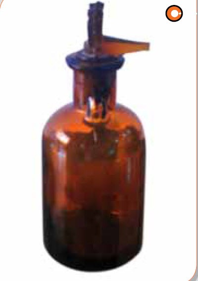 شیشه سرخروسی قطره چکان قهوه ای 125ML