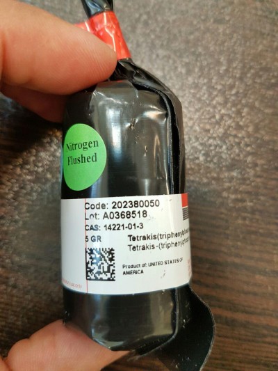 Tetrakis(triphenylphosphine)palladium(0), 99%  5gr / کد 202380050