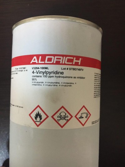  4- Vinylpyridine پنج میلی لیتر / کد V3204